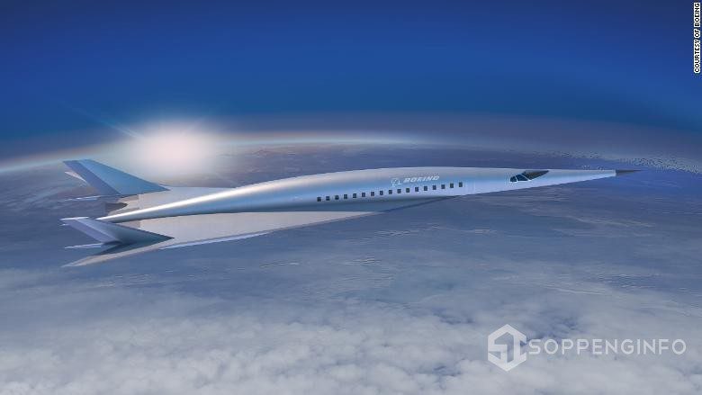 Pesawat hipersonik boeing akan mebawa anda dari new york ke london hanya dalam waktu 2 jam