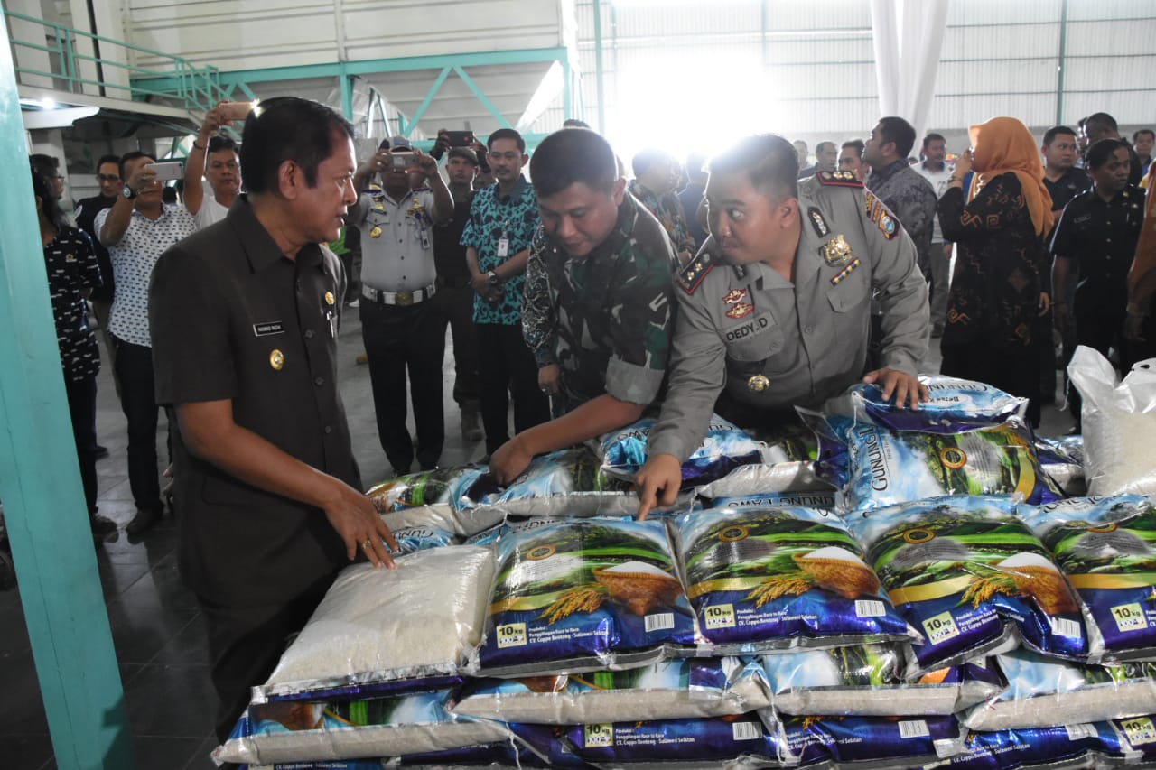 Bupati Soppeng Resmikan Mesin Rice To Rice Processing Milling CV Coppo Benteng