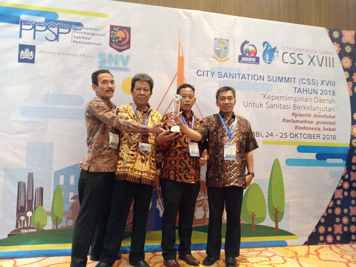Soppeng Raih Penghargaan Inovasi Sanitasi Terbaik Se Indonesia