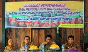 DPKP Soppeng Adakan Workshop Produksi Hasil Perikanan