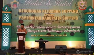 Guna Mempererat Silaturahmi Sesama Warga Soppeng, KKS Gelar Halal Bi Halal