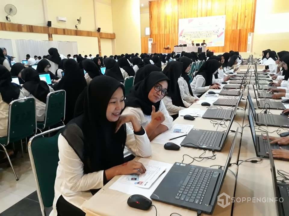 Segini total peserta CPNS Pemkab Soppeng yang lulus passing grade