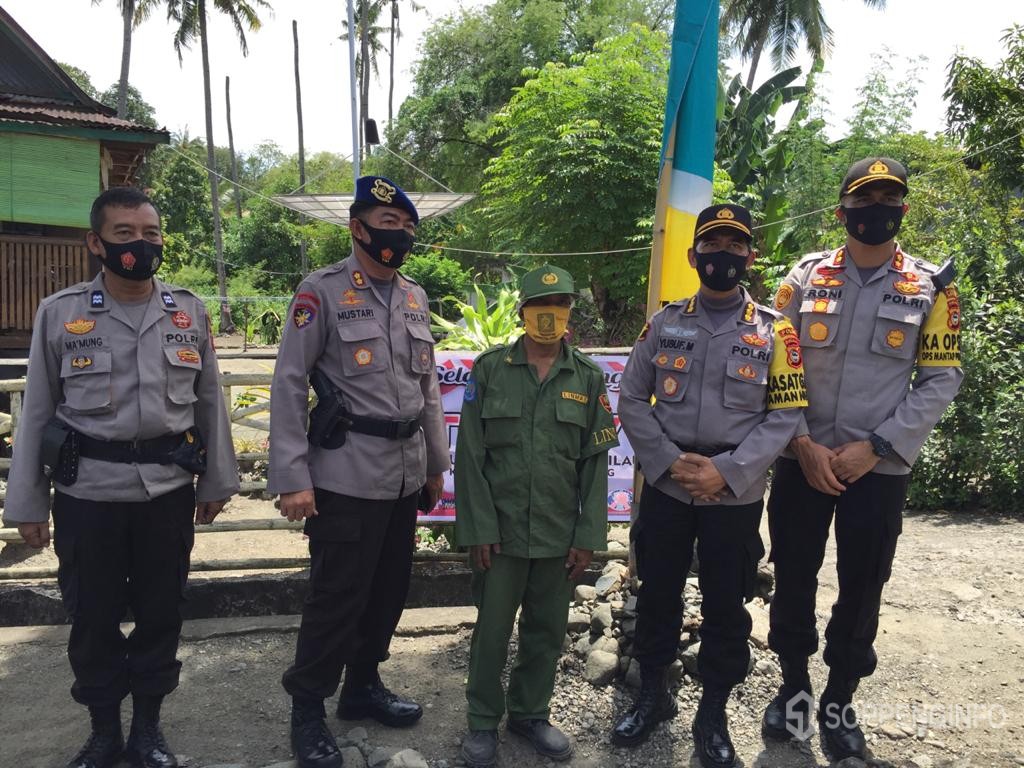 Cek Pengamanan Pilkada, Pamatwil Pantau 8 Kecamatan Di Soppeng