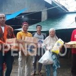 Misi Kemanusiaan, Pemuda Pancasila Soppeng Serahkan Bantuan Di Sulbar