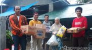 Misi Kemanusiaan, Pemuda Pancasila Soppeng Serahkan Bantuan Di Sulbar