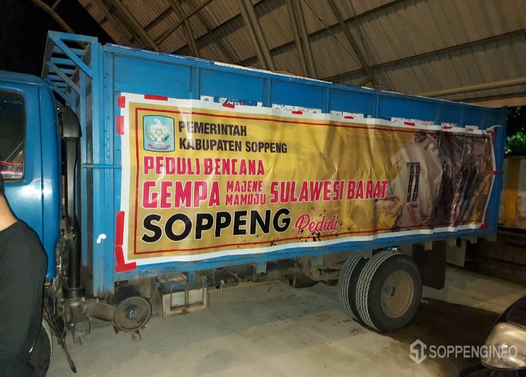 Pemkab Soppeng Dirikan Posko Bantuan Sosial untuk Korban Gempa Mamuju-Majene