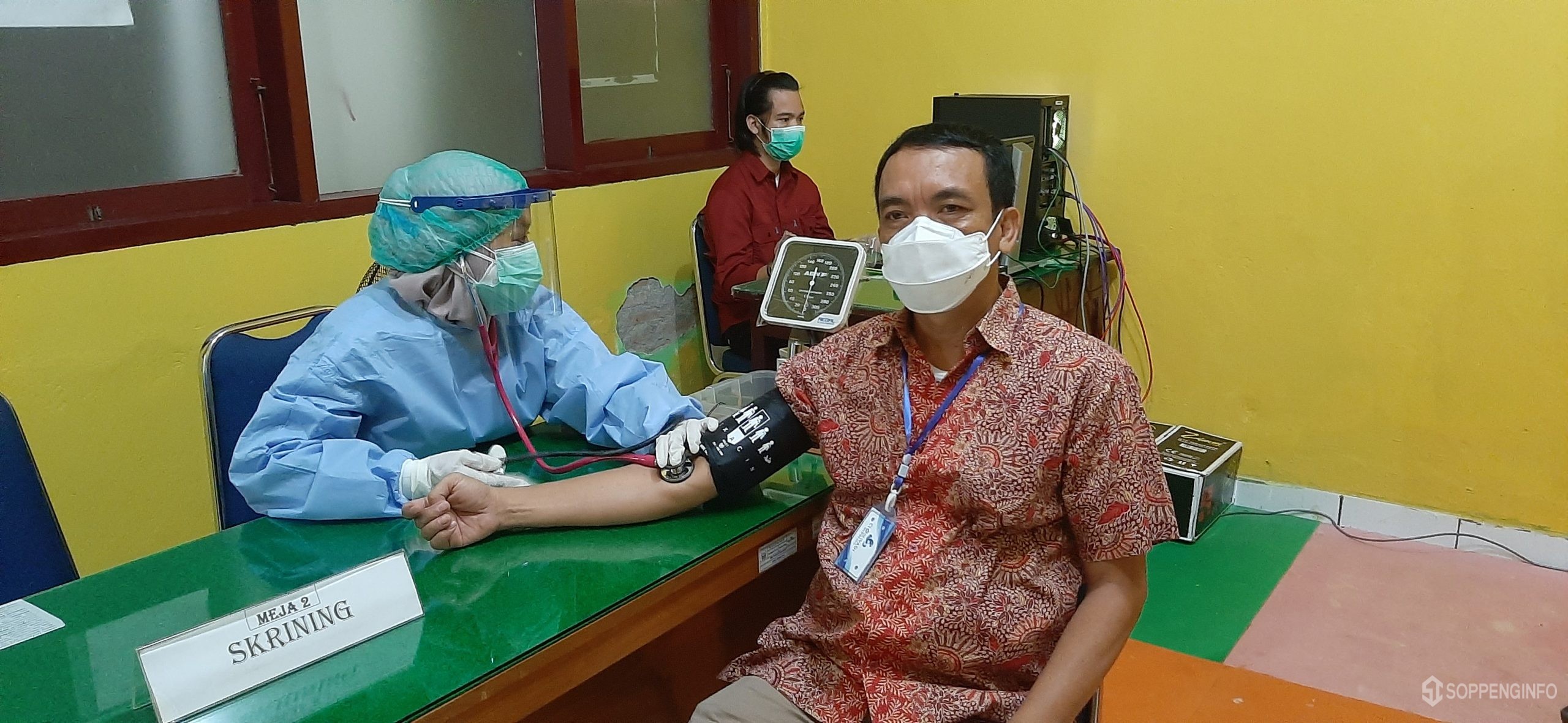 Ketua DPRD Soppeng, Ikuti Vaksinasi Tahap Pertama