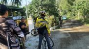 Usai Bersepeda, Ketua DPRD Bersama Staf Kerja Bakti