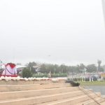 Diguyur Hujan Upacara Penurunan Bendera Berlangsung Khidmat di Soppeng