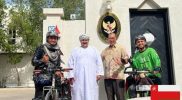 Dua Pesepeda Gorontolo Gowes ke Tanah Suci, Saat Ini Sudah di Oman