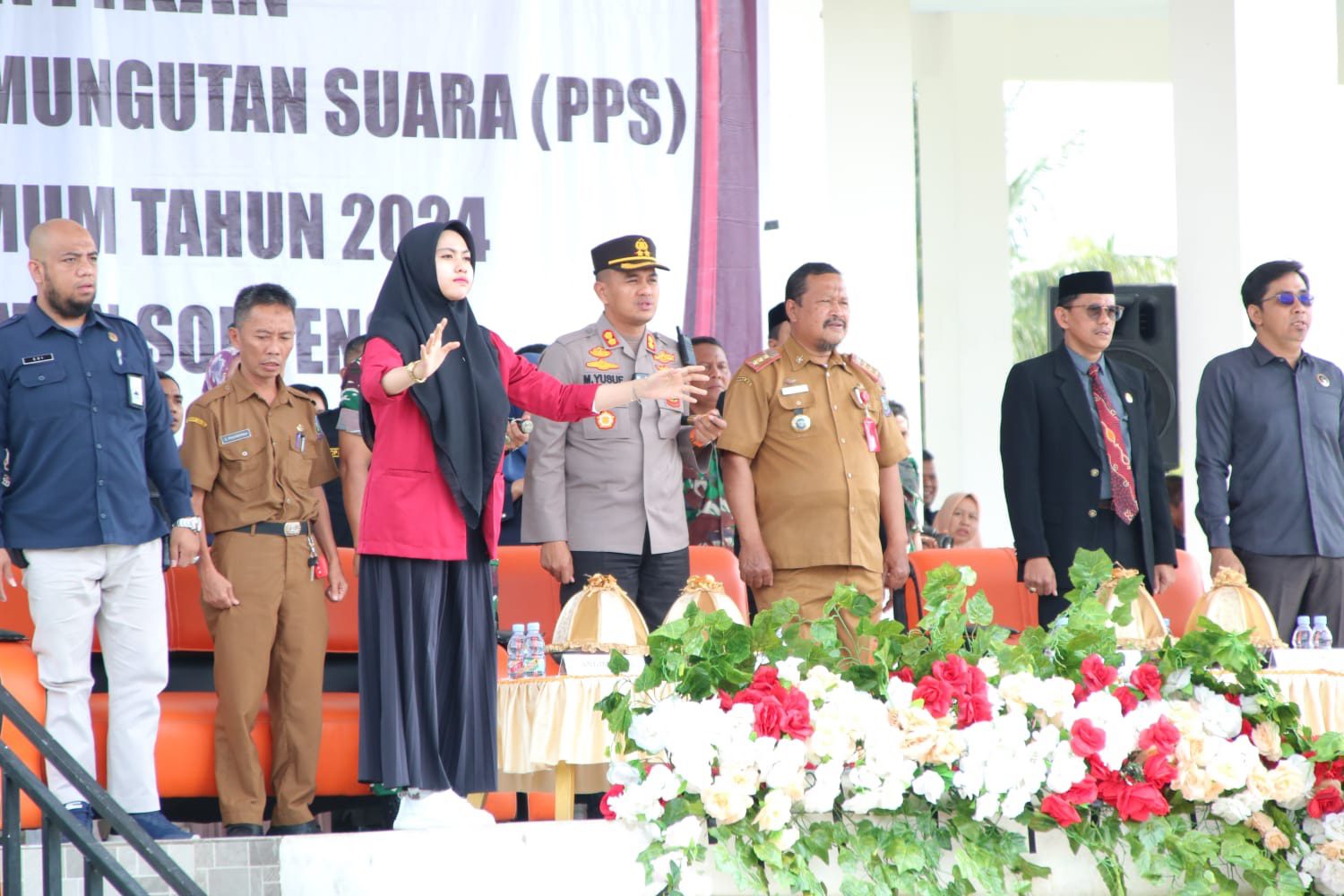 Bupati Harap 210 Anggota PPS Wujudkan Tahapan Pemilu 2024 yang Berkualitas
