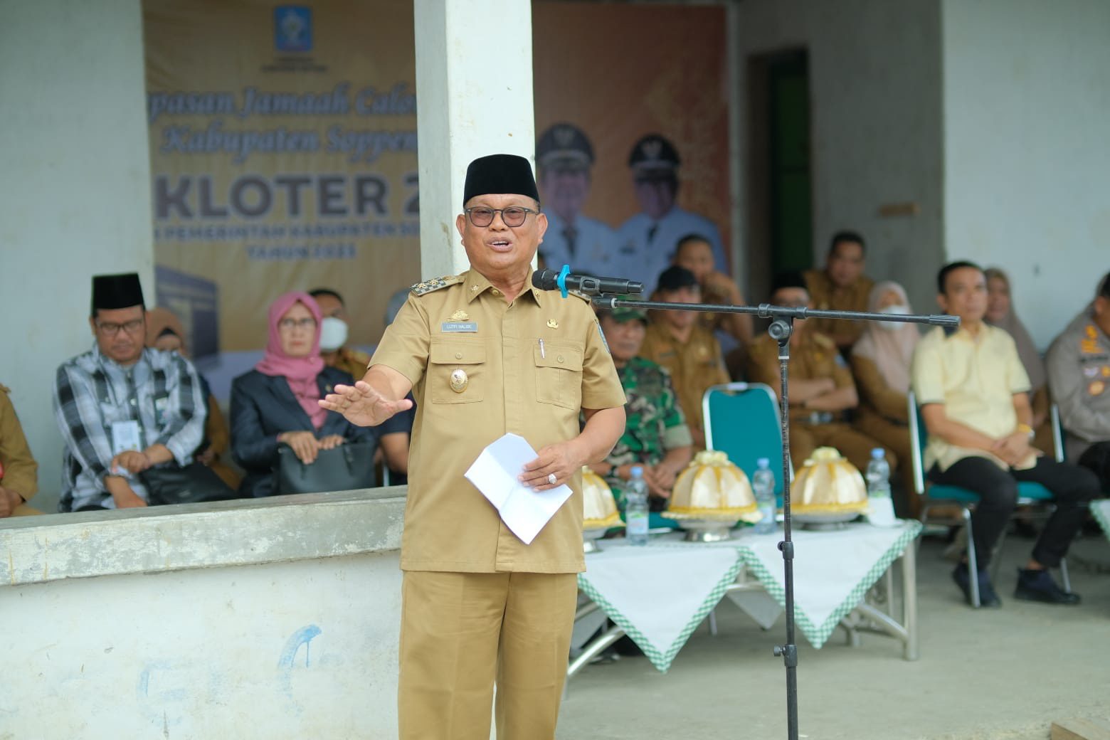 Tergabung Kloter 2, JCH Soppeng dilepas Wakil Bupati