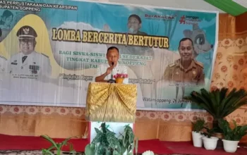 Dinas Perpustakaan dan Kearsipan Soppeng Gelar Lomba, Cerdas Cermat, Pidato dan Bercerita