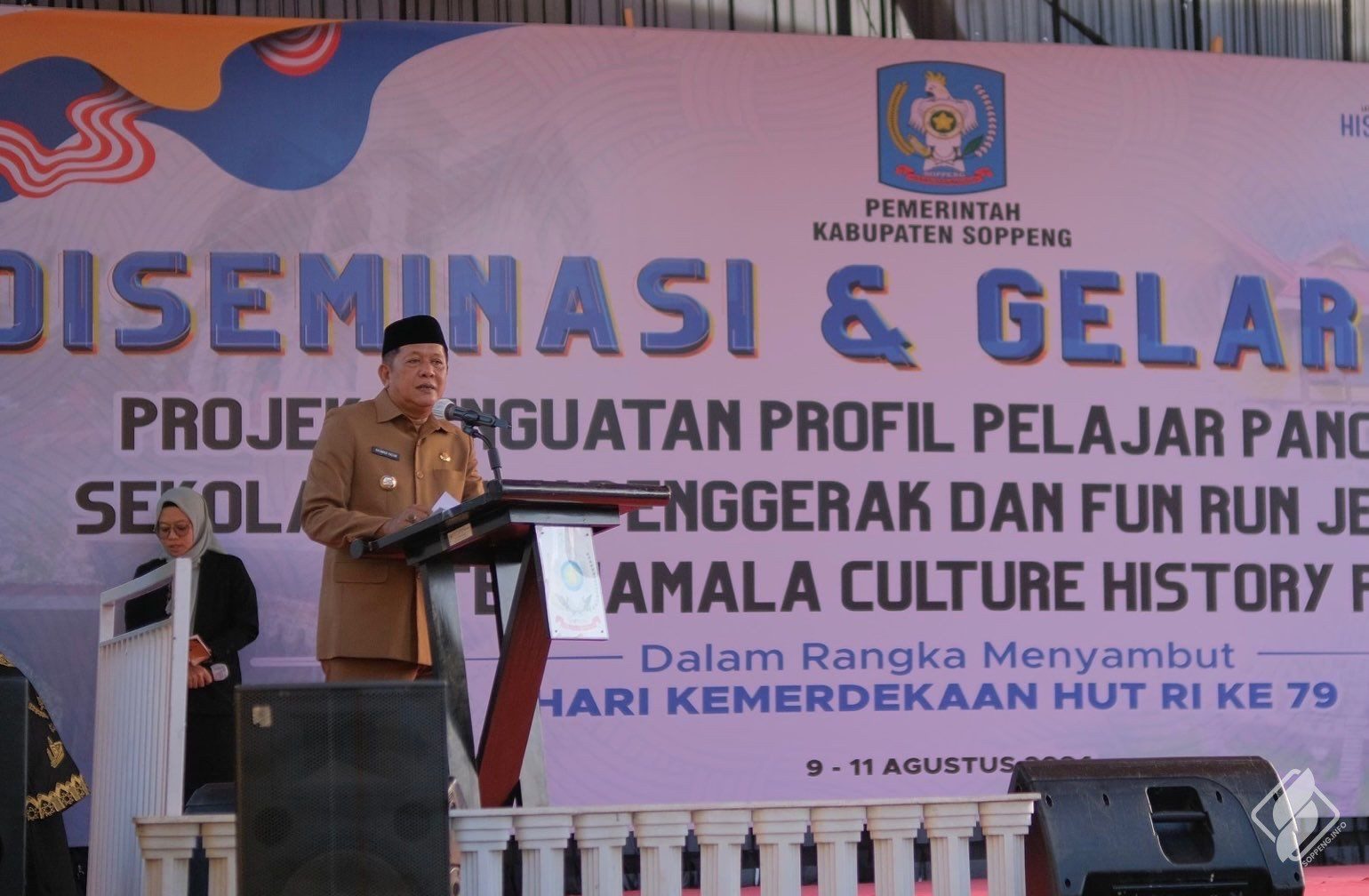 Dinas Pendidikan dan Kebudayaan Kabupaten Soppeng Sukses Gelar Diseminasi P5 dan Fun Run Latemmamala Culture History Fest