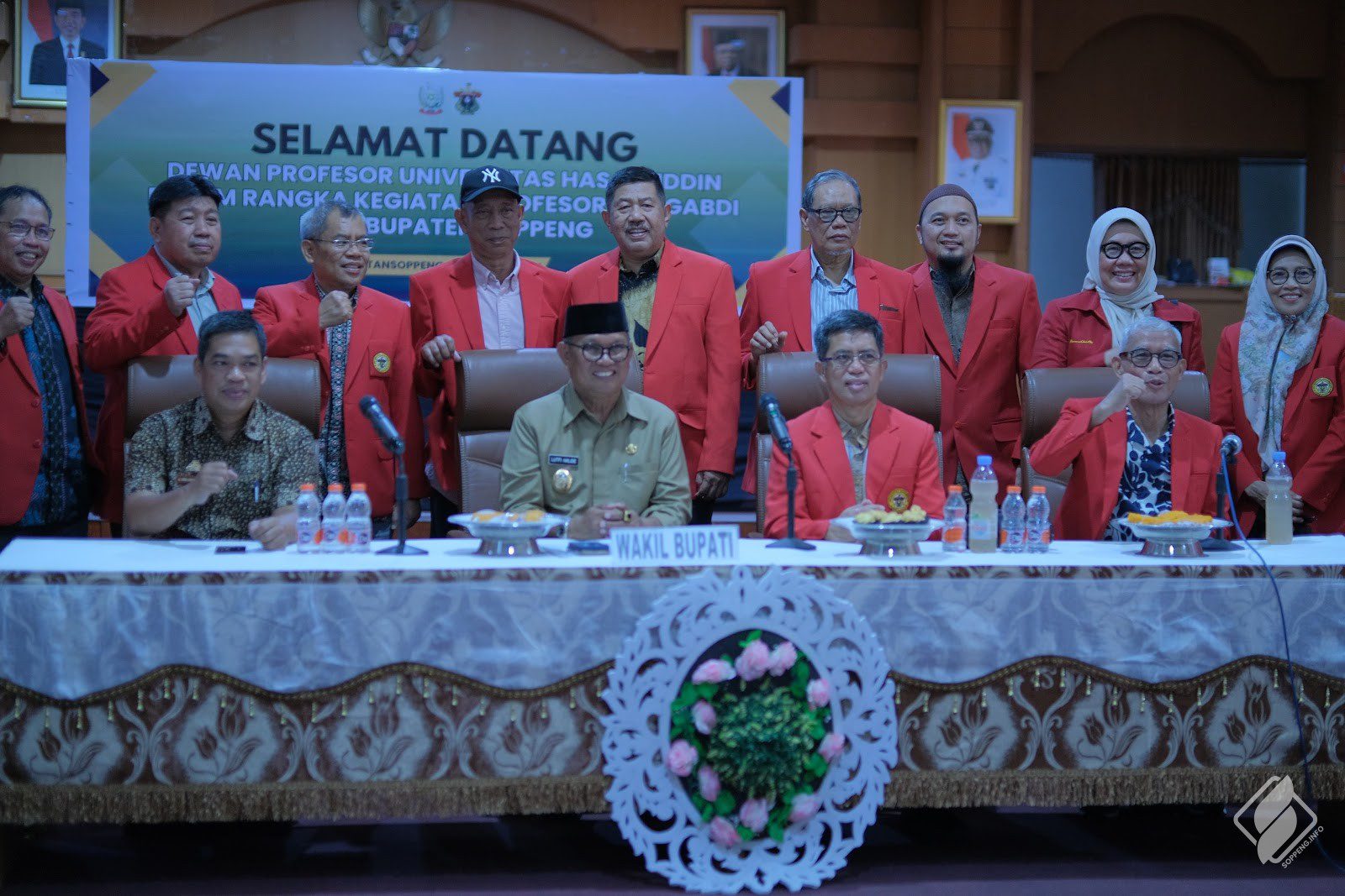 Universitas Hasanuddin Laksanakan Kunjungan Kerja Profesor Mengabdi di Soppeng